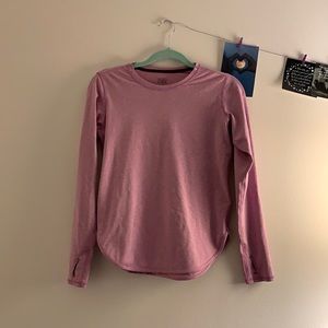 Athleta Girl L purple long sleeve